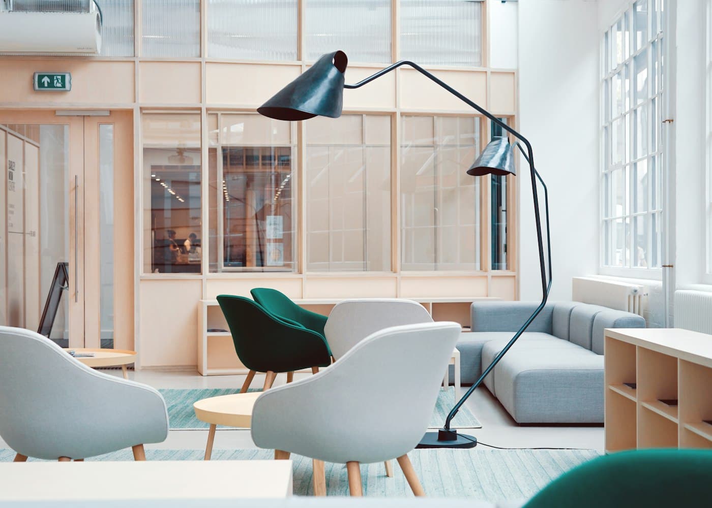 Espace de travail du cabinet Unixia à Casablanca